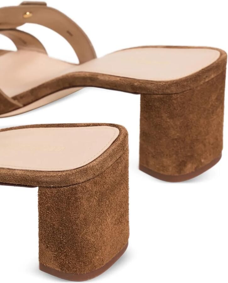 Veronica Beard Sandalen met studs Bruin - Foto 2