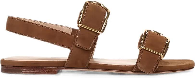 Veronica Beard Slingback sandalen met gesp Bruin