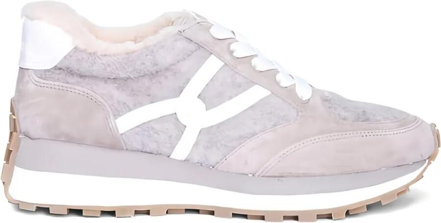 Veronica Beard Valentina lammy sneakers Grijs