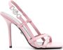 Versace 115mm sandalen met Medusa plakkaat Roze - Thumbnail 1