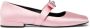 Versace Carla Ribbon ballerina's Roze - Thumbnail 1