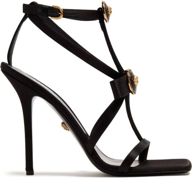 Versace Gianni Ribbon sandalen Zwart