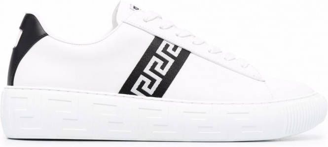 Versace Greca low-top sneakers Wit