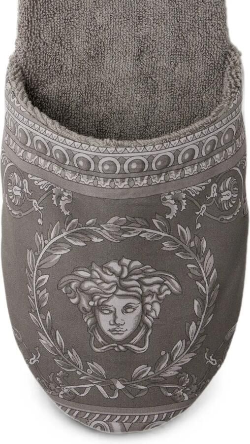 Versace Home Slippers met Medusa-print Grijs - Foto 2