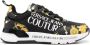 Versace Jeans Couture Sneakers met barokprint Zwart - Thumbnail 1