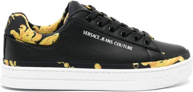 Versace Jeans Couture Chain low-top sneakers Zwart