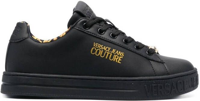 Versace Jeans Couture Court 88 low-top sneakers Zwart