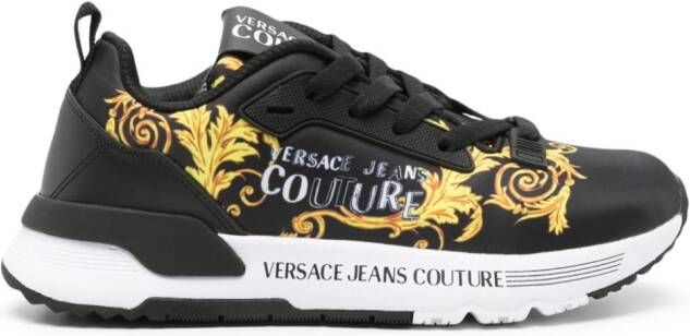 Versace Jeans Couture Dynamic Barocco sneakers Zwart