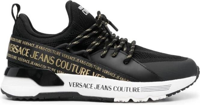 Versace Jeans Couture Dynamic low-top sneakers Zwart