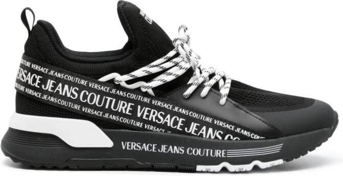 Versace Jeans Couture Dynamic sneakers met vlakken Zwart