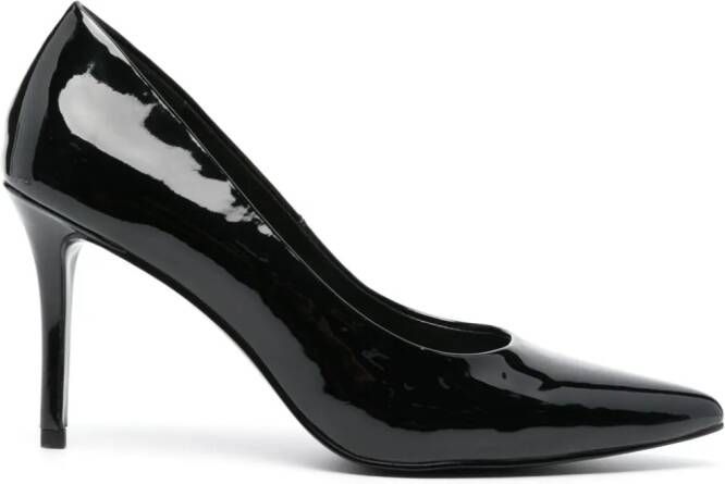 Versace Jeans Couture Leren pumps Zwart