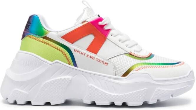 Versace Jeans Couture Oversized sneakers Wit