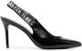 Versace Jeans Couture Pumps met puntige neus Zwart - Thumbnail 1