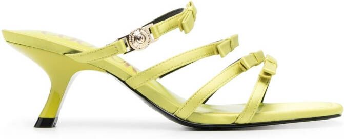 Versace Jeans Couture Sandalen met strikdetail Groen