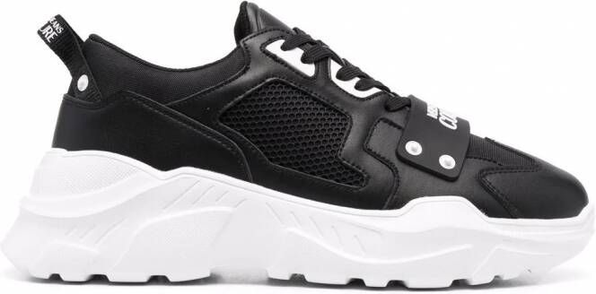 Versace Jeans Couture Sneakers met vlakken Zwart
