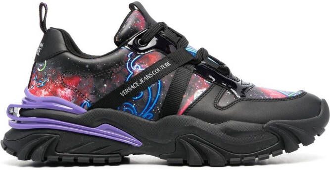 Versace Jeans Couture Low-top sneakers Zwart