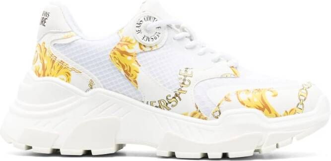 Versace Jeans Couture Speedtrack Chain Couture sneakers Wit