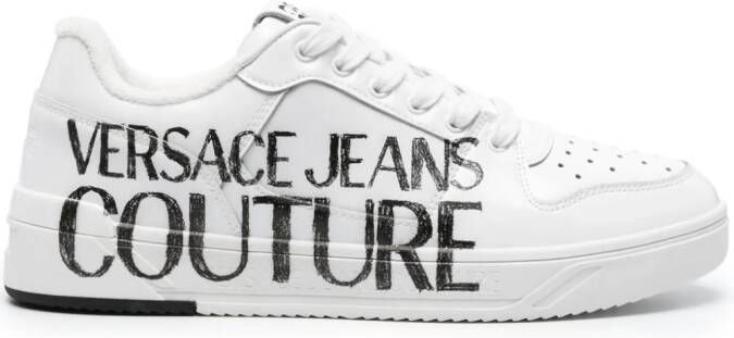 Versace Jeans Couture Starlight sneakers met logoprint Wit