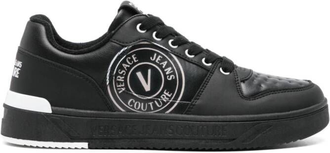 Versace Jeans Couture Starlight sneakers met logoprint Zwart