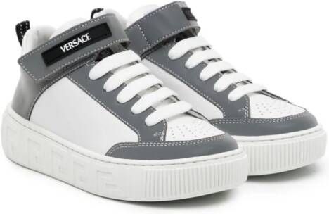 Versace collection high top sales sneaker
