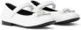 Versace Kids Medusa ballerina's met lint Wit - Thumbnail 1