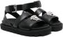 Versace Kids Sandalen met Medusa-plakkaat Zwart - Thumbnail 1