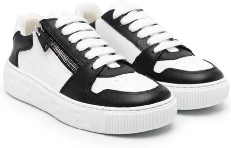 Versace Kids Sneakers met Greca-patroon Wit