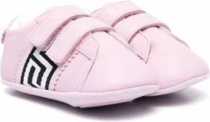 Versace Kids Sneakers met klittenband Roze