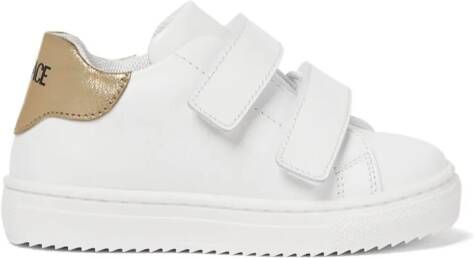 Versace Kids Sneakers met klittenband Wit