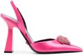 Versace La Medusa slingback pumps Roze - Roze