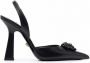 Versace La Medusa slingback pumps Zwart - Thumbnail 1