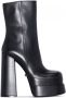 Versace Laarzen met plateauzool Zwart - Thumbnail 2