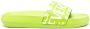 Versace Slippers met logoprint Groen - Thumbnail 1