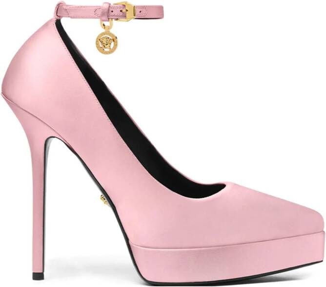 Versace Lycia pumps met plateauzool Roze