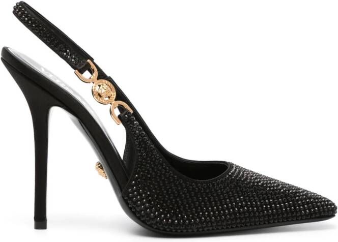 Versace Medusa '95 slingback pumps Zwart