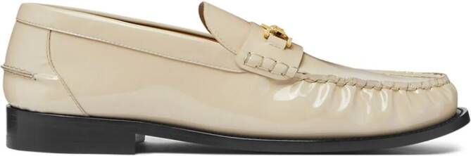 Versace Medusa '95 leren loafers Beige