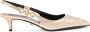 Versace Medusa '95 leren slingback pumps Goud - Thumbnail 1