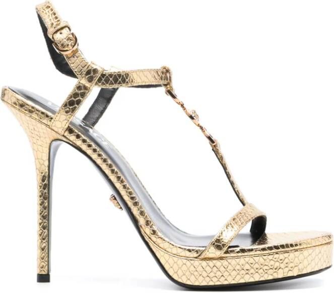 Versace Medusa '95 sandalen (115 mm) Goud