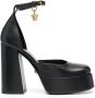 Versace Medusa Aevitas pumps met plateauzool Zwart - Thumbnail 1