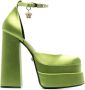 Versace Medusa Aevitas pumps met plateauzool Groen - Thumbnail 1