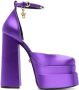 Versace Medusa Aevitas pumps met plateauzool Paars - Thumbnail 1
