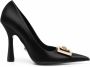 Versace Medusa Biggie pumps verfraaid met kristallen Zwart - Thumbnail 1