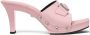 Versace 60mm lakleren klompen met Medusa-gesp Roze - Thumbnail 1