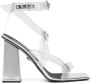 Versace Medusa sandalen met strikdetail Zilver - Thumbnail 1