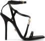 Versace Medusa '95 115mm sandalen verfraaid met kristallen Zwart - Thumbnail 1