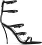 Versace Pin-Point sandalen Zwart - Thumbnail 1