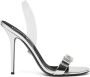 Versace Sandalen met strik Zilver - Thumbnail 1