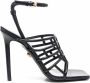 Versace Sandalen met uitgesneden detail Zwart - Thumbnail 1