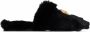 Versace Slippers verfraaid met logo Zwart - Thumbnail 1