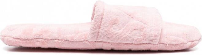 Versace Allover slippers Roze